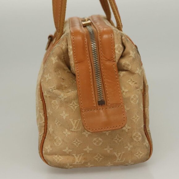 LOUIS VUITTON Monogram Mini Josephine PM Hand Bag Beige M92416 LV Auth 132759 - Picture 4 of 16